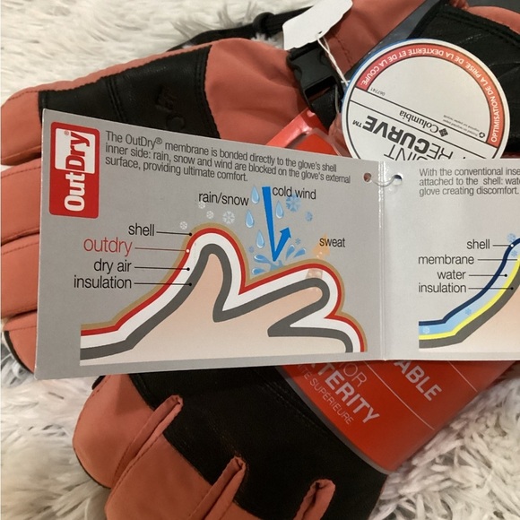 Columbia Titanium Peak Pursuit Winter glove Woman’s size medium NWT - Picture 5 of 13